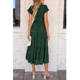 thumbnail image 2 of Vestido midi PRETTYGARDEN con estampado floral para verano 2025 para mujer, 2 of 9
