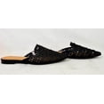 thumbnail image 2 of Universal Thread Women's Whisper Woven Backless Slip On Mules 12 Black, 2 of 7