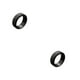 thumbnail image 2 of Guardurnaity Anillos de hombre Estilo simple Color sólido Hombre Anillo de acero de titanio Decoración de moda Accesorio Joyería Decoración Negro 21 mm 2piezas, 2 of 6