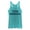 Tahiti Blue, variant on Women's CHIN UP Team Mimosas  Racerback Tank Top Tahiti Blue X Large