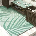 thumbnail image 2 of Outsunny Reversible Outdoor Rug with Carry Bag, 9' x 12' Waterproof Rug, 2 of 10