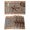 Brown Black, variant on Texas Star Grey Wooden Placemats Set of 6, Farmhouse Berry Countryside Placemats for Dining Table, Place Mats for Kitchen Tabletop, Waterproof Wipeable Dining Table Mats Set