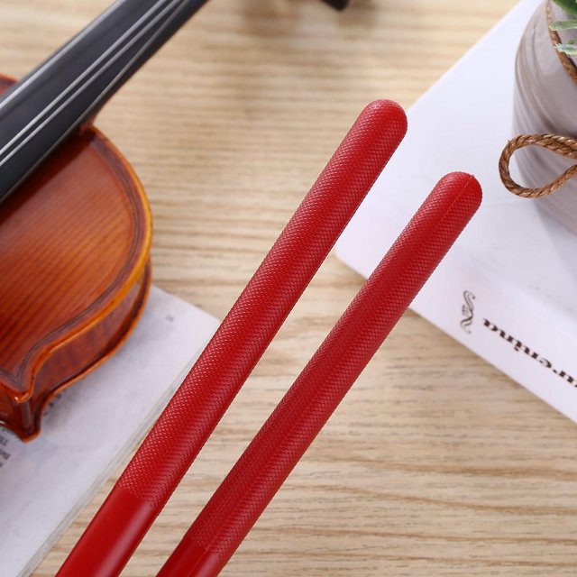1 par de baquetas para instrumentos musicales accesorios de banda baquetas ligeras de nailon baquetas de percusión para baterista FLhrweasw Nuevo