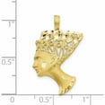 thumbnail image 3 of 10K Yellow Gold Nefertiti Pendant (30 X 16) Made In United States 10c371, 3 of 5