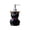 C001- Style A, variant on Hand Dispenser, Novelty Dispenser Black Cat Halloween Themed, Black Bathroom Dispenser for Guest Bathroom Vanity, Black Cat Decor for Halloween Party Tabletop, Ceramic Body with