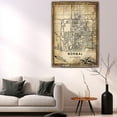 thumbnail image 5 of Normal Vintage Map Prints Canvas, Illinois Map Art Canvas, Canvas, Normal Map City style vintage Canvas , Canvas Wall Art, Street Map Artwork Canvas, 5 of 6