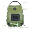 thumbnail image 3 of 2X 20L Outdoor Camping Shower Water Bag Camping Mountaineering Solar Shower Bag Portable Outdoor Bath Water Storage Bag,2 x Camping bathing water bag,green, 3 of 6