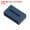 Deep Blue, variant on Watch Band Double-sided Slotted Loops Silicone for 20mm Width Watch Band, Transparent 2 Pack