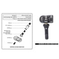 thumbnail image 1 of 6Pcs Programmable MX Sensor 315MHZ+433MHz 2 in 1 TPMS Tire Pressure Sensor Monitor for Tool TS408 TS508 ITS600, 1 of 5