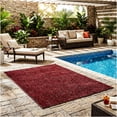 thumbnail image 7 of Koeckritz Rugs Tactic Red Black Indoor/Outdoor Turf Patio Area Rug 9' x 20', 7 of 7