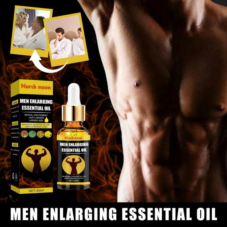 Men's Energy Oil Men's Private Parts Care Massage Oil Becomes
