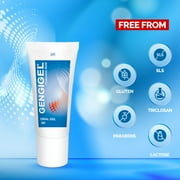 Gengigel Hyaluronic Acid Oral Gel for Mouth & Gum Discomfort (20ml), Soothes Irritation, Promotes Natural Healing & Protects Delicate Oral Tissue, No Paraben or SLS, Vegan & Kosher