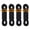 4Pcs Black, variant on 4Pcs 5mm Outdoor Tent Guyline Ropes 4M Reflective Camping Guy Lines with Adjuster Tensioner Camping Accessories for Tarp Canopy