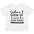 thumbnail image 3 of Inktastic Future Flute Player Music Gift Boys or Girls Toddler T-Shirt, 3 of 5