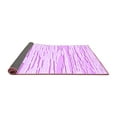 thumbnail image 2 of Ahgly Company Indoor Rectangle Solid Purple Modern Area Rugs, 2' x 4', 2 of 4