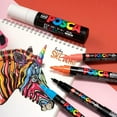 Uni Poscas Acrylic Marker Pen PC1M 0.7MM posca marcadores permanent