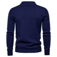 thumbnail image 3 of jjayotai Clearance Sweater For Men Men's Turtleneck Sweater Solid Color Pullover Long Sleeve Loose Base Shirt Top Warm Jumpers, 3 of 3