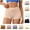 Black, variant on Sakmal Cotton Womens Panties Plus Size Shaping Boxers Boyshorts Panties Breathable Black Underwear for Women L