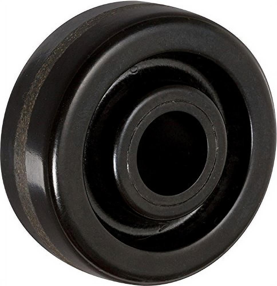 CasterHQ- PHENOLIC WHEEL 3' X 1-1/4 Heavy Duty Long Lasting Replacement Wheel