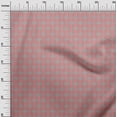 thumbnail image 3 of oneOone Silk Tabby Pink Fabric Damask Scroll Sewing Material Print Fabric By The Yard 42 Inch Wide, 3 of 4