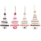 thumbnail image 1 of 4 piezas de adornos colgantes para árbol de Navidad, colgantes de madera para árbol de Navidad, decoración navideña de madera creativa, 1 of 5