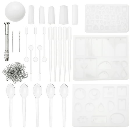 Kiln Casting Mold - Mrosaa 77Pcs Resin Casting Molds Kit Silicone Mold Making Jewelry Pendant Craft Mould