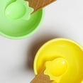 thumbnail image 3 of Koszal Kids Child Cute Cartoon Cone Ice Cream Bowl Spoon Set Plastic Dessert Tableware, 3 of 7