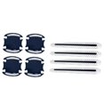 thumbnail image 2 of Calcomanías para manijas de puertas de automóviles, calcomanías protectoras para manijas de puertas con tiras reflectantes para vehículos , 8PCS Macarena Pegatinas de mango, 2 of 8