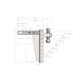 thumbnail image 2 of Bulletproof Hitches Trailer Hitch Ball Mount HD2012 For 2 Inch Receiver; Lockable Lock Sold Separate; 22 000 Pound Gross Trailer Weight; Adjustable 12 Inch Drop/12 Inch Rise; Non Swivel, 2 of 11
