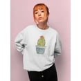 thumbnail image 2 of Punny Plant Ii Sweatshirt Women -June Erica Vess Designs, Female 5X-Large, 2 of 4