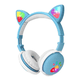 thumbnail image 1 of Audifonos Orejas De Gato para Niños Azul Malubero Malu1356, 1 of 1