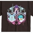 thumbnail image 2 of Pokémon - New Horizons - Nidothing Dot Quaxly - Adult Short Sleeve T-Shirt, 2 of 4