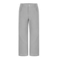 thumbnail image 4 of Handshe Men's Casual Relaxed Pants with Button and Zipper Pockets Comfortable Everyday Wear,Plus Size, 4 of 6