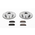 thumbnail image 3 of PowerStop Rear Z23 Evolution Sport Carbon-Fiber Ceramic Brake Pad and Drilled & Slotted Rotor Kit Fits: MAZDA Select Models K472, 3 of 10