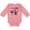 Mauve, variant on Inktastic Go Go Go Pink Racing Car Boys or Girls Long Sleeve Baby Bodysuit