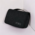 thumbnail image 5 of Wet and Dry Cosmetic Organizer, Hooked Wash Bag, Small Portable Toiletries Storage Bag with Metal Zipper for Travel and Daily Use, 5 of 8