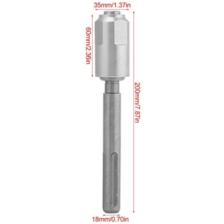 

SDS Max to SDS Plus Adapter Shank Quick Tool Universal Chuck Drill Converter Max Adaptor for All Standard SDS Max Drills