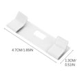 thumbnail image 3 of Palette de Réparation pour Stores Verticaux, Onglets Métalliques de Réparation pour Stores Verticaux, Onglets Métalliques de Remplacement pour Lattes de Remplacement de Stores Verticaux, Blanc 5 Pcs, 3 of 8