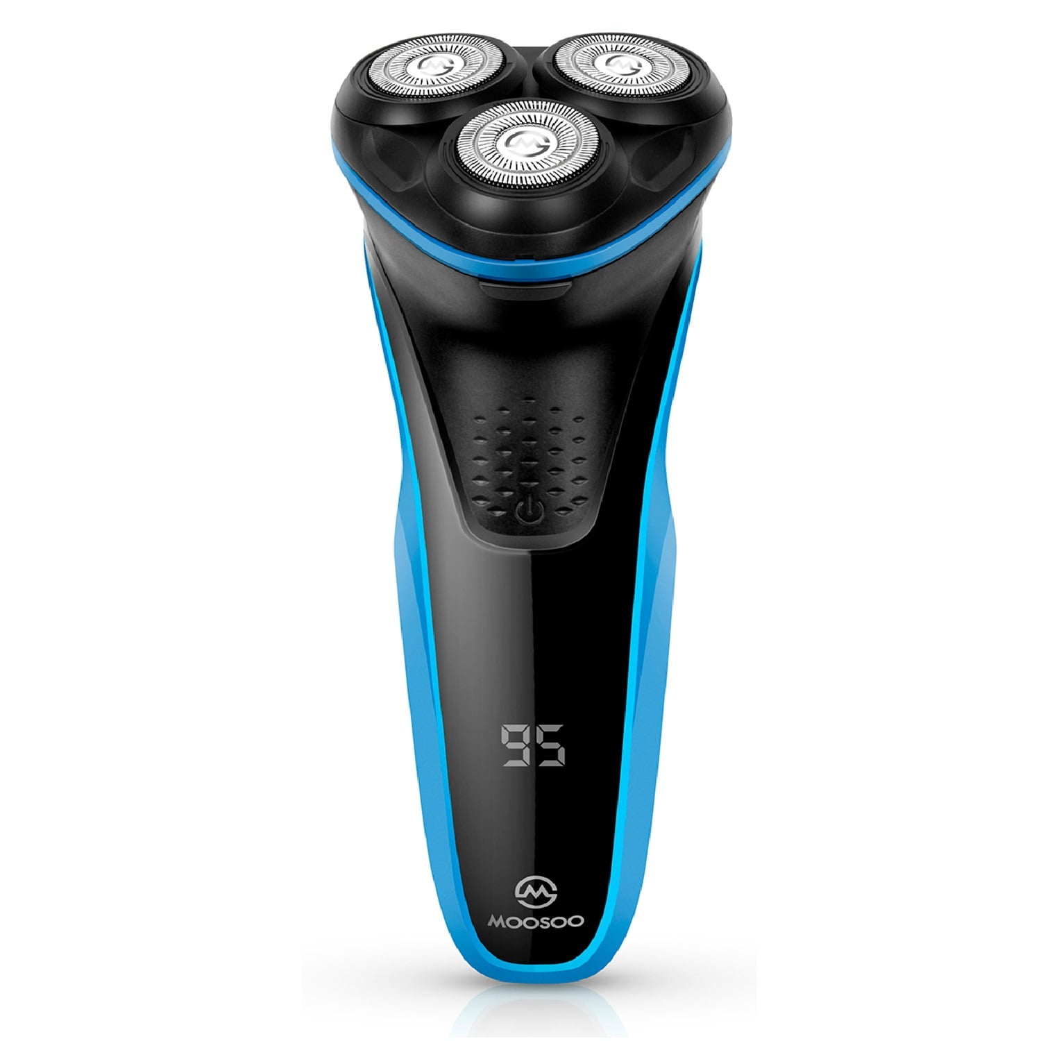 MOOSOO Electric Razor, Rechargeable Electric Shaver 100 Waterproof Wet