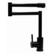 thumbnail image 1 of Grifo De Cocina Articulado Negro Mate Para Fregadero De Acero Rubinett, 1 of 4