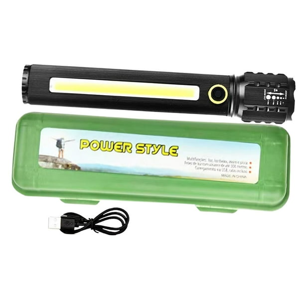 Linterna LED portátil DYNWAVEMX recargable superbrillante Antorcha al aire libre
