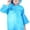 1 Pcs; Blue, variant on Children Rain Ponchos Thicker Reusable Raincoat Rain Poncho Jacket Slicker for Boys and Girls [Yellow & Blue,2 Pcs]