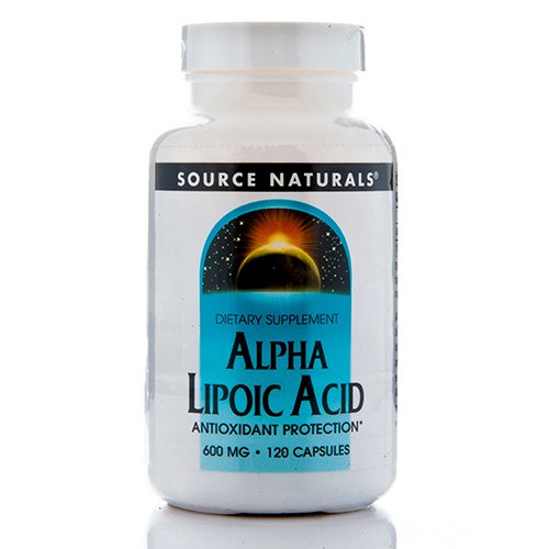 Alpha Lipoic Acid 600 mg 120 Capsules by Source Naturals Walmart