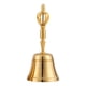 thumbnail image 4 of Campana de mano Macarena Cobre Meditación Ritual Dorado, 4 of 8