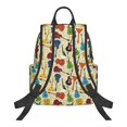 thumbnail image 2 of Balery Different Kind Of Guitars Lightweight Backpack for Men and Women - Durable and Water-Resistant, Ideal for School, Work, Travel, and Everyday Use, 2 of 9