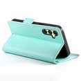 thumbnail image 3 of Magnetic Wallet Case with Card Holder & Stand for Samsung Galaxy A16 Green, 3 of 6