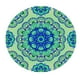 thumbnail image 4 of Mantel redondo impermeable de 120 cm con estampado digital de mandala floral Estilo 3, 4 of 9