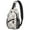 Cake, variant on Sweet Red Strawberry Pattern Travel Sling Bag, Lightweight and Durable Hiking Sling Backpack with Layered Storage for Outdoor Enthusiasts and Students