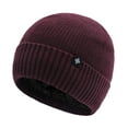 thumbnail image 1 of Chapeau en Laine d'Hiver pour Femmes, Chapeau en Laine Ample, Chapeau d'Hiver Tricoté Surdimensionné, Adapté pour Temps Froid, Taille Unique, Chapeaux Bombers, Bonnets Rouges, 1 of 2