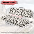 thumbnail image 7 of HUIACONG Dog Paw Print UTV Seat Covers Waterproof Breathable 2 PSC UTV Seat Covers Non-Slip Soft Fit for Kawasaki Mule 3000 3010 3020, 7 of 7